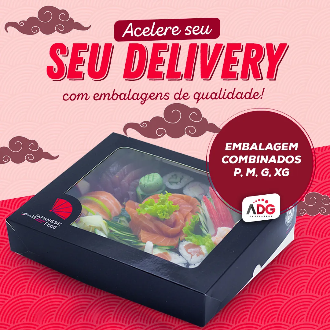 Peça de redes sociais e mídia da ADG Embalagens.