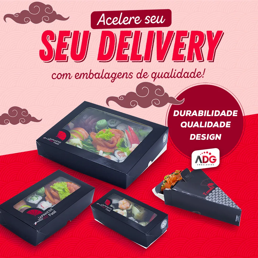 Peça de redes sociais e mídia da ADG Embalagens.