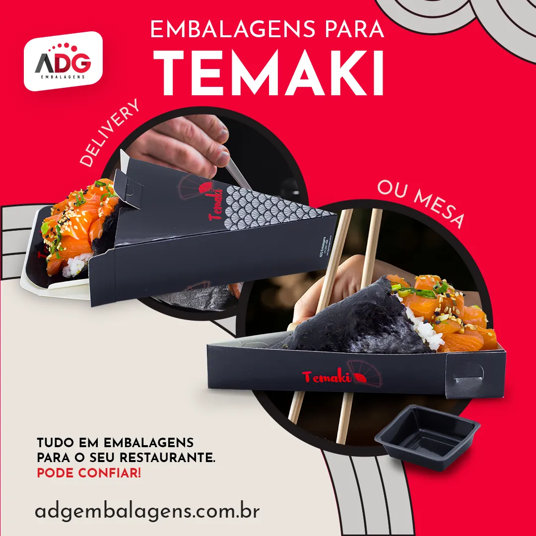 Peça de redes sociais e mídia da ADG Embalagens.