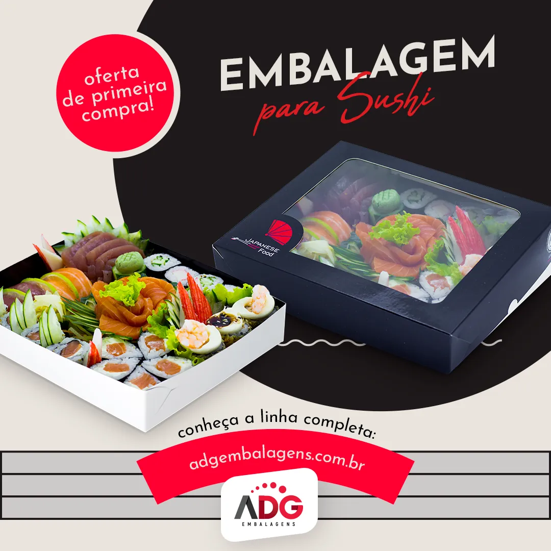 Peça de redes sociais e mídia da ADG Embalagens.