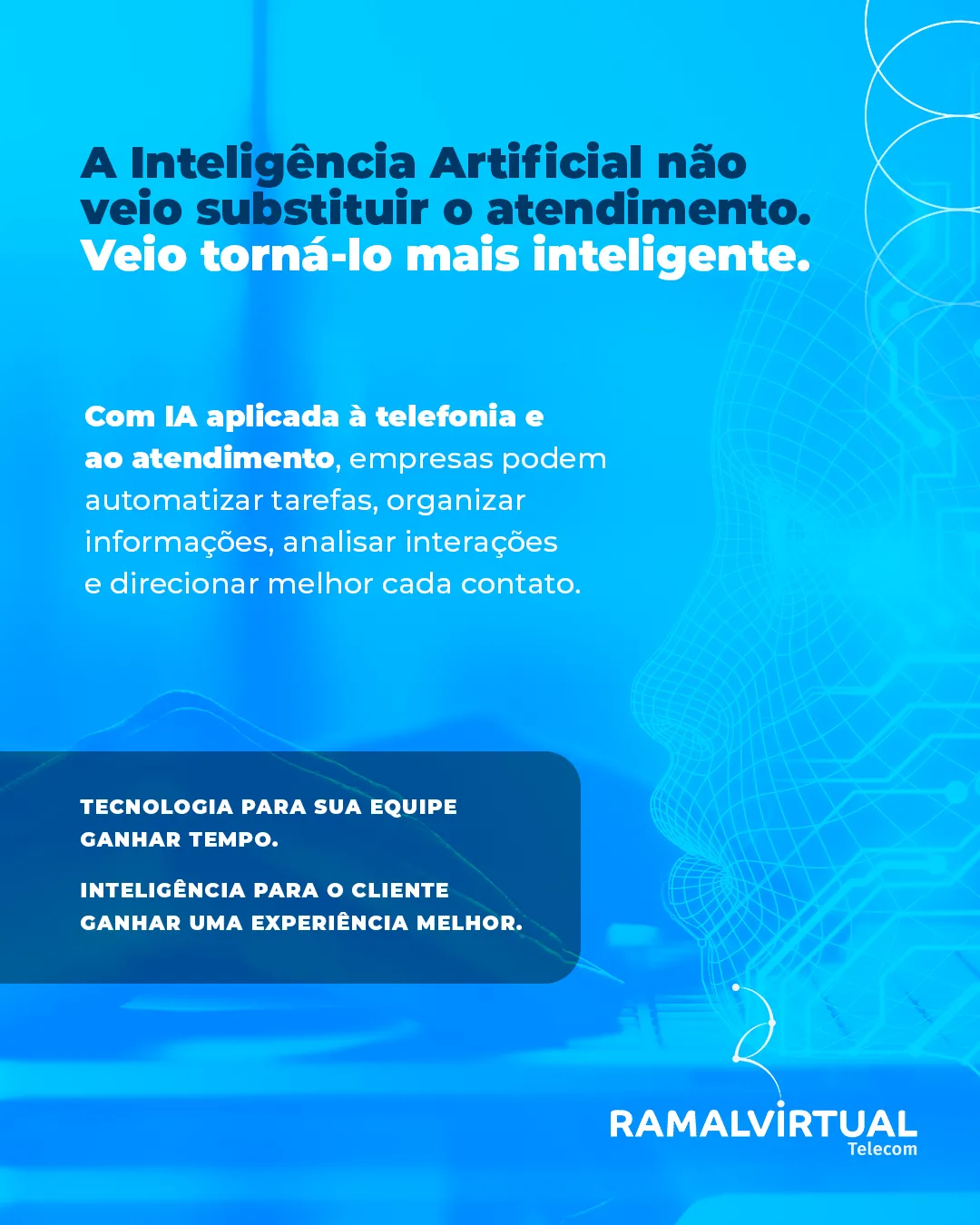 Post “A Inteligência Artificial não veio substituir o atendimento”.