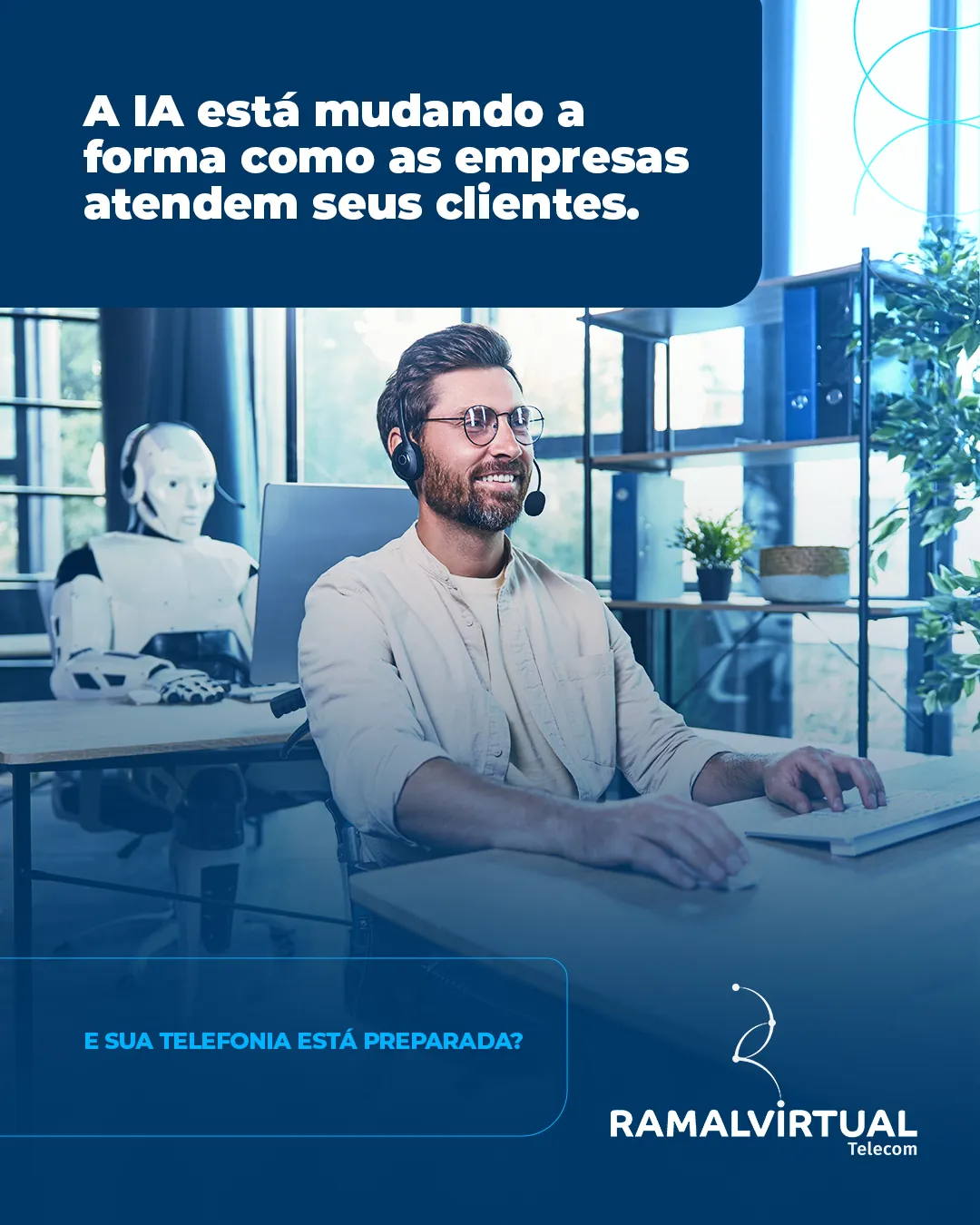 Post “A IA está mudando a forma como as empresas atendem seus clientes”.