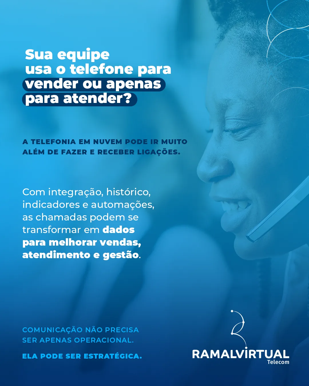 Post “Sua equipe usa o telefone para vender ou apenas para atender?”.
