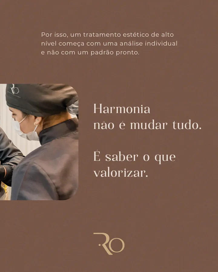 Carrossel “Harmonia não é mudar tudo. É saber o que valorizar.”