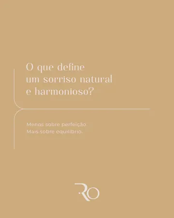 Post “O que define um sorriso natural e harmonioso?”