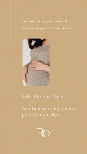 Story de Dia das Mães.