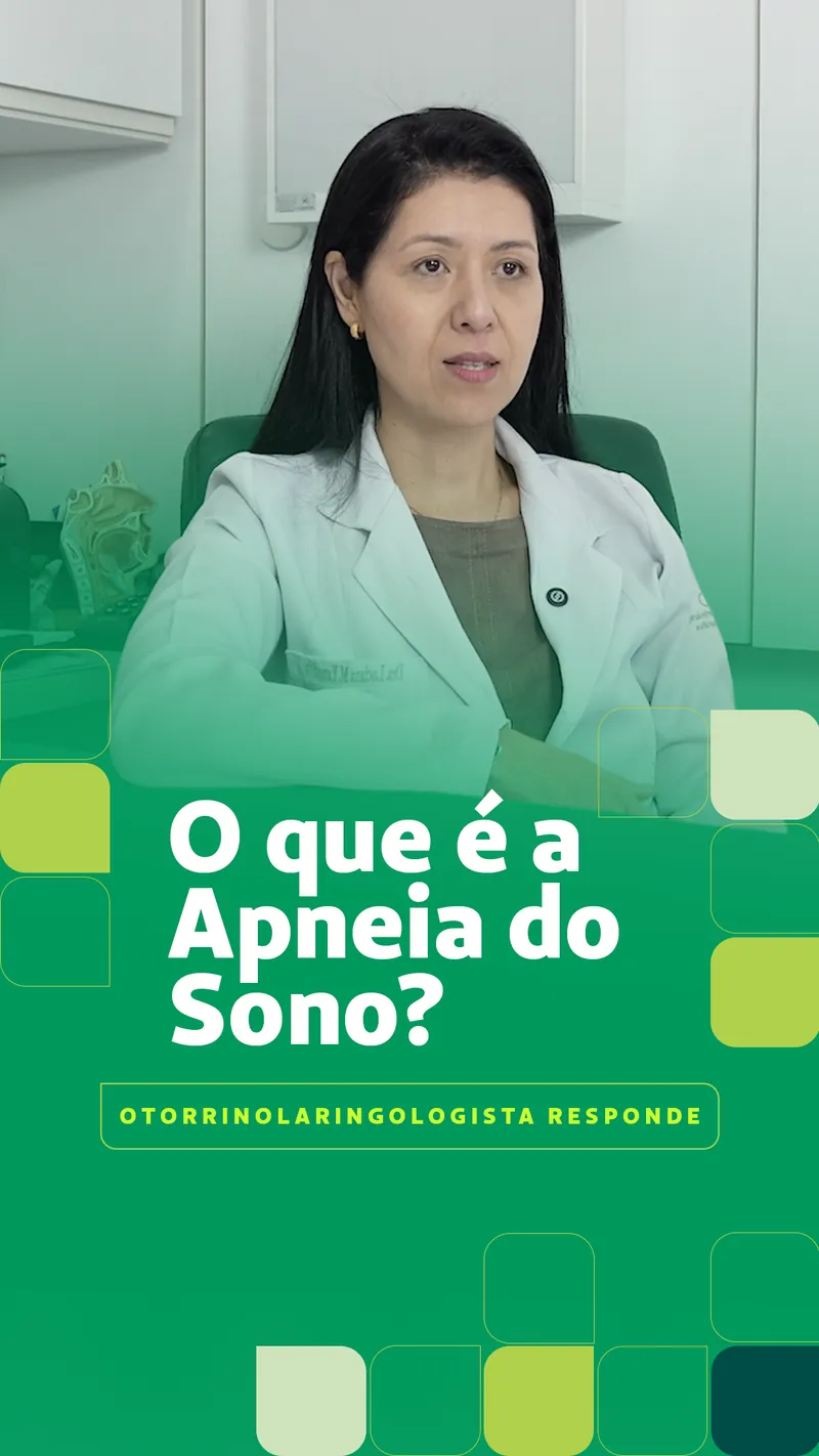 Capa Otorrino Responde: “O que é a Apneia do Sono?”.